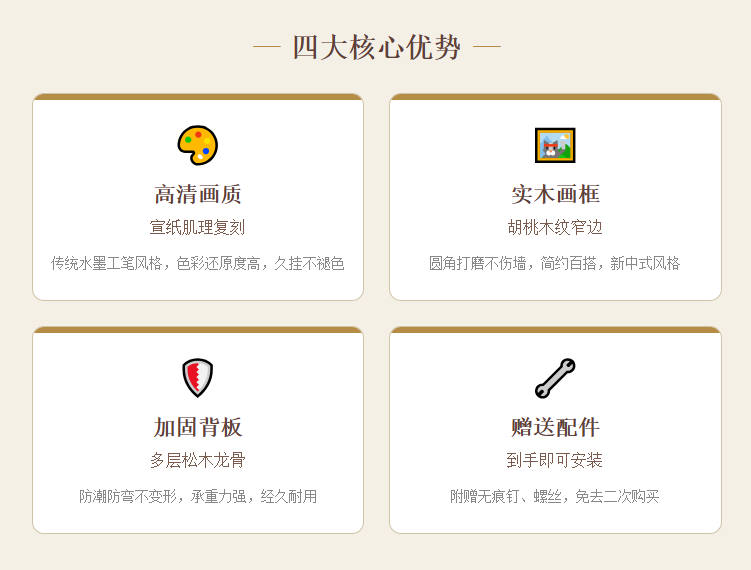 四大卖点